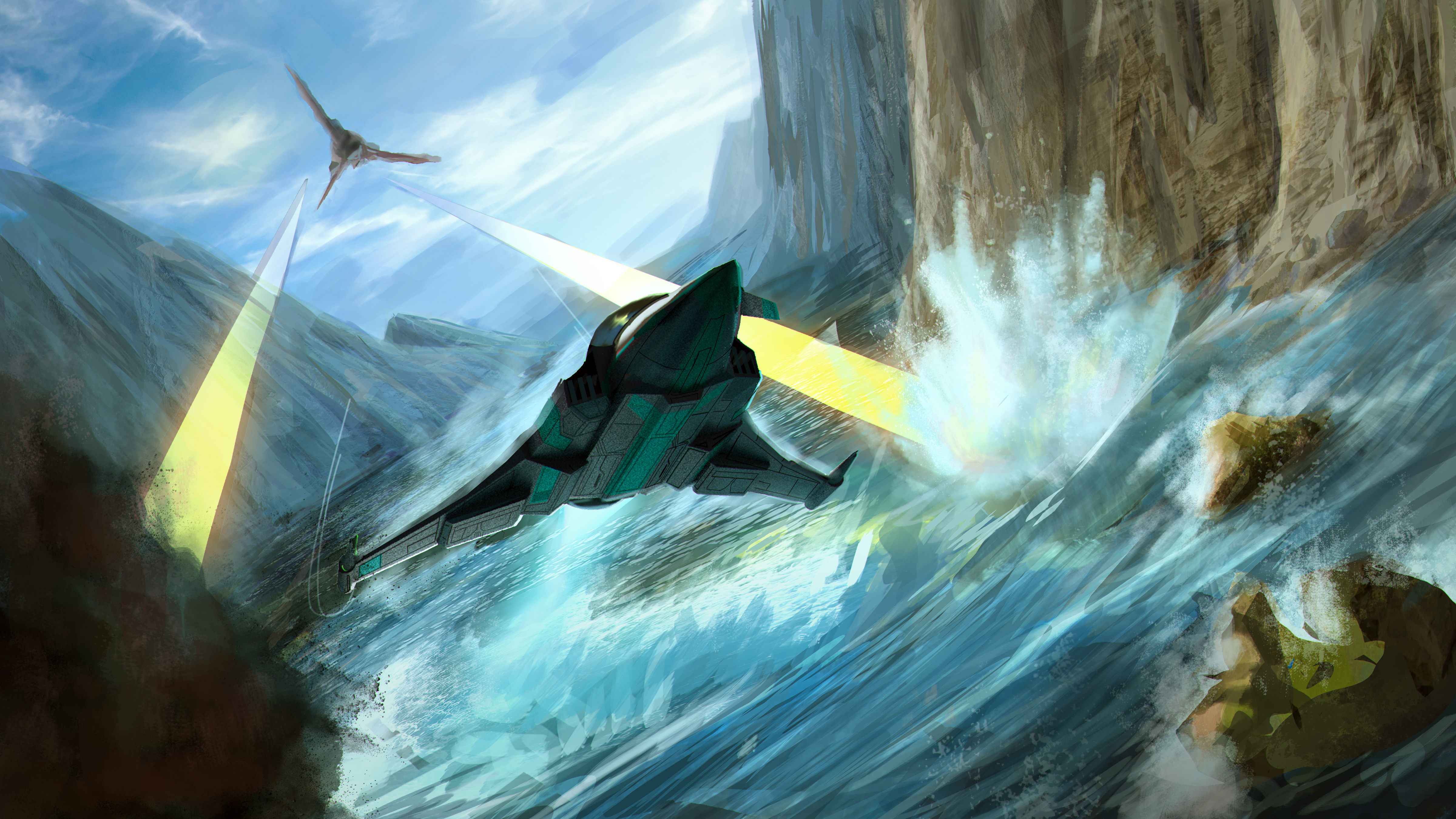Broken Wings Concept Art